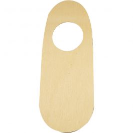 Plaques de poignée, dim. 10x25 cm, 10 pièces/ 1 Pq. [HOB-577091]