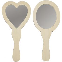 Handspiegel, Größe 23-24 cm, 2 Stk/ 1 Pck [HOB-577160]