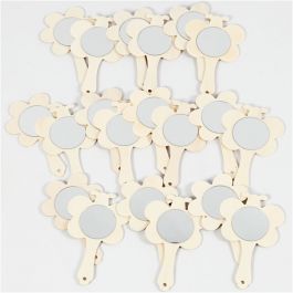 Handspiegel, H 13,9 cm, B 9 cm, 20 Stk/ 1 Pck [HOB-579500]