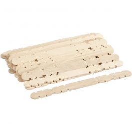 Bâtons de construction, L : 11,4 cm, L : 10 mm, 30 pièces/ 1 Pq. [HOB-579970]