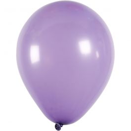 Ballons, rond, d 23 cm, violet, 10 pièces/ 1 Pq. [HOB-59166]