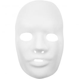 Masque visage , H : 24 cm, L : 15,5 cm, 1 pièce [HOB-592420]