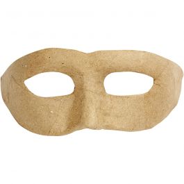 Zorro-Maske, H 8 cm, B 21 cm, 1 Stk [HOB-592540]