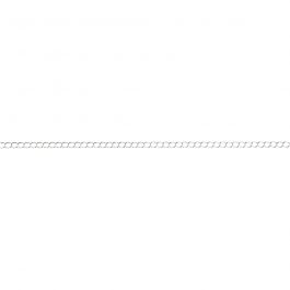 Schmuckkette, Versilbert, B: 3 mm, 20 m/ 1 Stk [HOB-60233]
