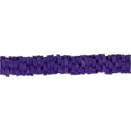 Perles en Terre Cuite, d 5-6 mm, diamètre intérieur 2 mm, violet, 145 pièces/ 1 Pq. [HOB-61009]