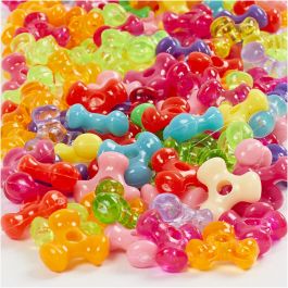 Mélange de perles, d 10 mm, diamètre intérieur 2 mm, 65 gr, 125 ml/ 1 Pq. [HOB-617760]