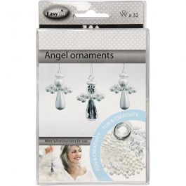 Ornement Ange, H : 2,8 cm, 32 pièces/ 1 Pq. [HOB-62092]