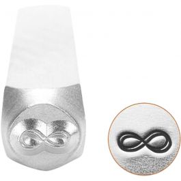 Tampon relief, Signe de l'éternité, L: 65 mm, dim. 6 mm, 1 pièce [HOB-67572]