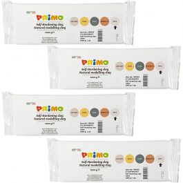 Argile Autodurcissante, blanc, 4x1000 gr/ 1 Pq. [HOB-677109]