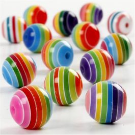 Perles Multi Mix, d 12 mm, diamètre intérieur 1,5 mm, 55 gr, 75 ml/ 1 Pq. [HOB-699841]