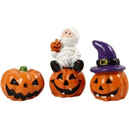 Petites figurines, H : 1,5-3,5 cm, L : 2 cm, 3 pièces/ 1 Pq. [HOB-69989]