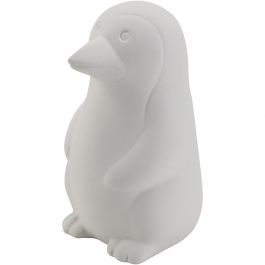 Tirelires en forme d'animaux, Pingouin, dim. 11x6x5,5 cm, 6 pièces/ 1 Pq. [HOB-744449]