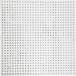 Plaque à picots, grand carré, dim. 14,5x14,5 cm, medium, 10 pièces/ 1 Pq. [HOB-753011]