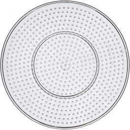 Plaque à picots, Grand cercle, d 15 cm, medium, transparent, 1 pièce [HOB-753020]
