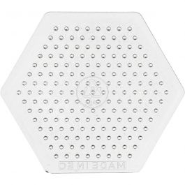Plaque à picots, dim. 7 cm, medium, transparent, 1 pièce [HOB-753070]