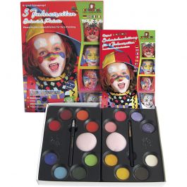 Set maquillage pas à pas, ass. de couleurs, 1 set [HOB-76132]