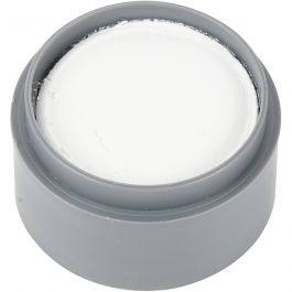 Maquillage visage à base d'eau, blanc, 15ml/ 1 boîte [HOB-77010]