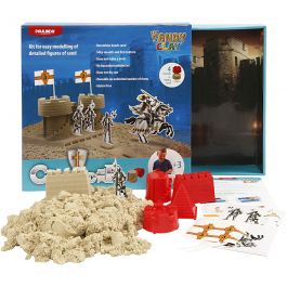Sandy Clay ® , château, naturel, 1 set [HOB-78270]