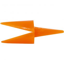 Hühnerschnäbel, L 30 mm, Orange, 50 Stk/ 1 Pck [HOB-78279]