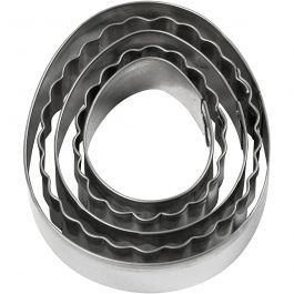 Emporte-pièces, oeuf, dim. 8 cm, 5 pièces/ 1 Pq. [HOB-782884]