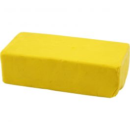 Knetmasse, Größe 13x6x4 cm, Gelb, 500 g/ 1 Pck [HOB-78683]