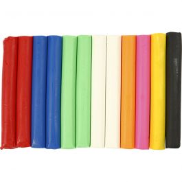 Knetmasse, Sortierte Farben, 200 g/ 1 Pck [HOB-786950]