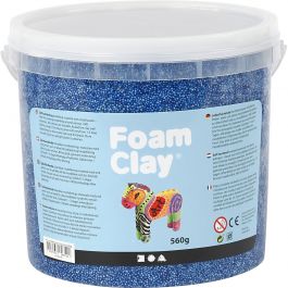 Foam Clay® , Blau, 560 g/ 1 Eimer [HOB-78822]