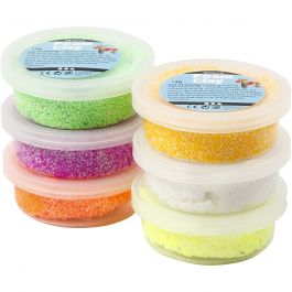 Foam Clay®, couleurs de printemps, 6x14 gr/ 1 Pq. [HOB-78845]