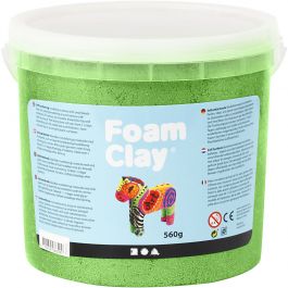 Foam Clay®, vert, Métallisé, 560 gr/ 1 seau [HOB-78879]