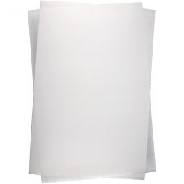Plastikschrumpfplatten, Blatt 20x30 cm, Dicke 0,3 mm, Glänzend transparent, 100 Bl./ 1 Pck [HOB-79087]