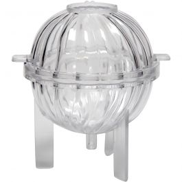 Moule pour bougie, Boule à spirales, H : 70 mm, 1 pièce [HOB-79244]