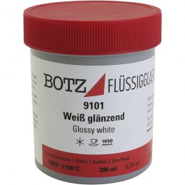 Glasur für Ton, Weiß, 200 ml/ 1 Dose [HOB-675901]