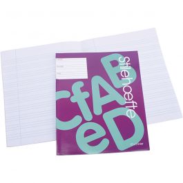 Schulheft, liniert, A1,A2,A3,A4,A5,A6,A7,C6,C7,z-fold,Z-folded, Größe 17x21 cm, 64 , 70 g, 25 Stk/ 1 Pck [HOB-115230]
