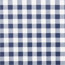 Toile cirée, à carreaux, L : 140 cm, bleu, blanc, 20 m/ 1 rouleau [HOB-805590]