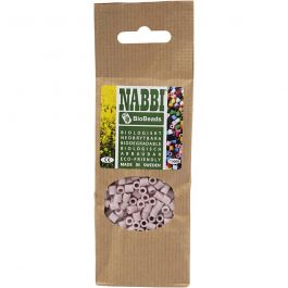 Les Perles NABBI BioBeads, dim. 5x5 mm, diamètre intérieur 2,5 mm, medium, rouge clair, 1000 pièces/ 1 Pq. [HOB-9067646]
