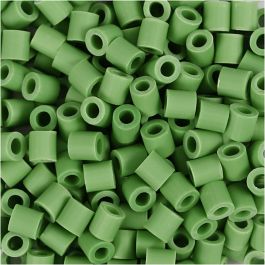 Les Perles NABBI BioBeads, dim. 5x5 mm, diamètre intérieur 2.5 mm, medium, vert, 1000 pièces/ 1 Pq. [HOB-9067800]
