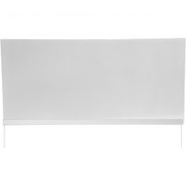 Panneau de tête avec base, H : 300 mm, L : 640 mm, 1 set [HOB-93240]