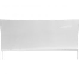 Panneau de tête avec base, H : 300 mm, L : 720 mm, 1 set [HOB-93245]