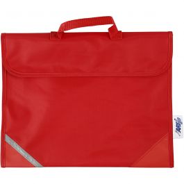 Schultasche, T 9 cm, Größe 36x29 cm, Rot, 1 Stk [HOB-951821]