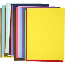 Feuille De Mousse EVA, A3, feuille 297x420 mm, 20 flles ass./ 1 Pq. [HOB-95239]