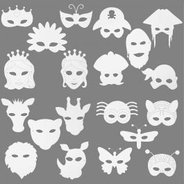 Masken, 64 Stk/ 1 Pck [HOB-95266]