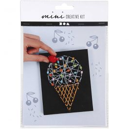 Mini Kit DIY, cône de glace, 1 Pq. [HOB-977216]