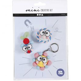 Mini Kreativ Set, Figuren m. großen Augen, 1 Pck [HOB-977222]
