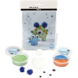 Mini Kreativ Set, Aliens, 1 Pck [HOB-977225]