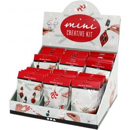 Présentoir de table avec des Mini Kit DIY, H : 539 mm, L : 460 mm, 42 UV/ 1 Pq. [HOB-977359]