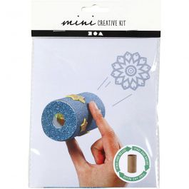 Mini Kreativ Set, Kaleidoskop aus einer Papprolle, 1 Pck [HOB-977431]