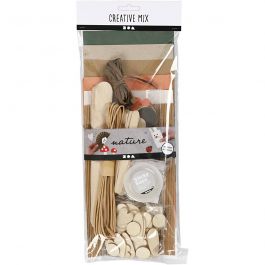 Assortiment de matériel créatif, Nature, 1 Pq. [HOB-977444]