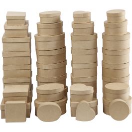 Dosen, H 5-7,5 cm, D 10-18 cm, 72 Stk/ 1 Pck [HOB-99281]