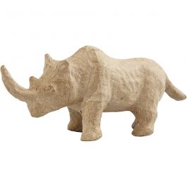 Rhinocéros, H : 7,5 cm, L : 18 cm, 1 pièce [HOB-99351]