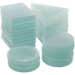 Plaques de verre, ép. 3 mm, 3x30 pièces/ 1 Pq. [HOB-99805]
